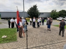 Dvig zastave v Zalokah