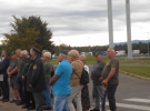 Dvig zastave v Zalokah