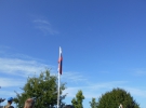 Dvig zastave v Zalokah